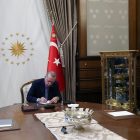 تبرع رئيس الجمهورية أردوغان بالأضحية لوقف الديانة التركي
