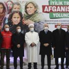 Goodness Train carrying 750 tons of supplies to Afghanistan, departed from Ankara