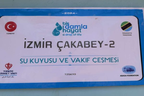 TZSK113 su kuyusu, Türkiye diyanet vakfı, su kuyusu açtırmak, su kuyusu tabela , bir damla hayat su kuyusu, su kuyusu bağışı, temiz su,