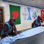 Bangladeş'teki Arakanlı Müslüman mülteciler dikiş ve sabun atölyeleriyle meslek ediniyor