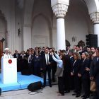 Tiran Namazgah Camii, Cumhurbaşkanı Erdoğan'ın katılımıyla açıldı