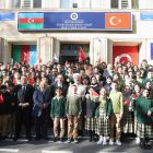 Diyanet İşleri Başkanı Erbaş, TDV Azerbaycan Bakü Türk Lisesi’ni ziyaret etti