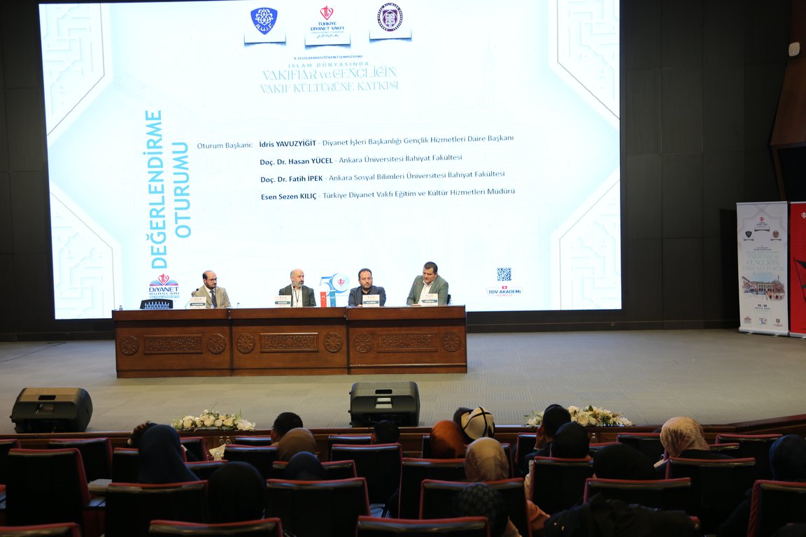 10. Uluslararası Öğrenci Sempozyumu Tamamlandı, Uluslararası Öğrenci Sempozyumu, Geçmişten Günümüze Diyanet Vakfı, Vakıflar ve Toplumsal Sorumluluk, Vakıf Çalışmaları ve Gençlik, Türk Dünyasında Vakıflar, Dünyadan Vakıf Çalışmalarına Örnekler