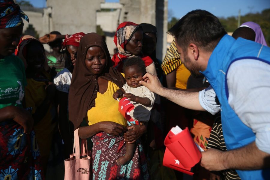 Kurban, kurban bağışı, vekaleten kurban, kurban eti dağıtımı, TDV ekipleri Mozambik'te kurban eti dağıtımına başladı