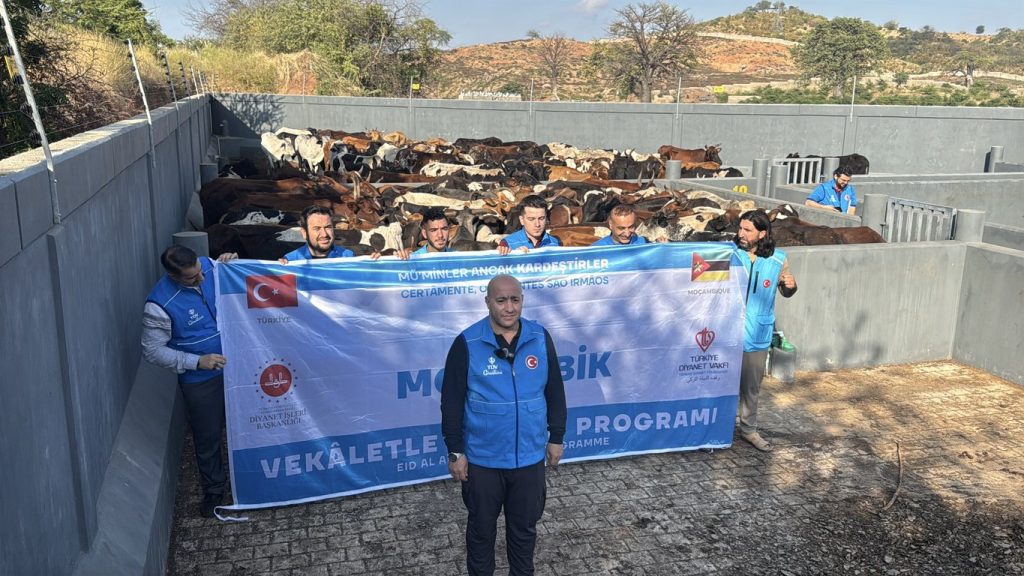 kurban , kurban bağışı, kurban eti dağıtımı, TDV Mozambik'te 1400 kurban hissesi dağıtacak
