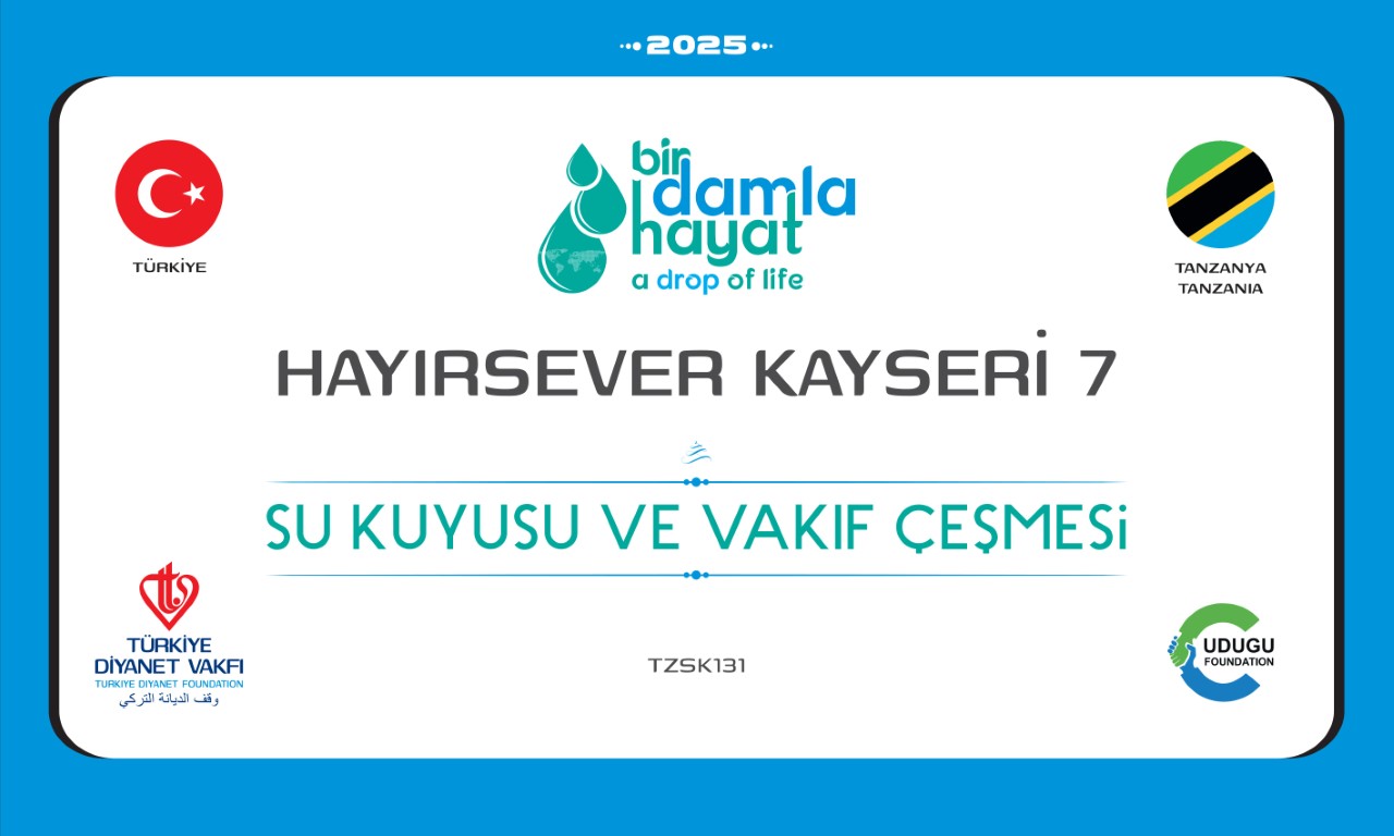 su kuyusu, Türkiye diyanet vakfı, su kuyusu açtırmak, su kuyusu tabela , bir damla hayat su kuyusu, su kuyusu bağışı, temiz su,