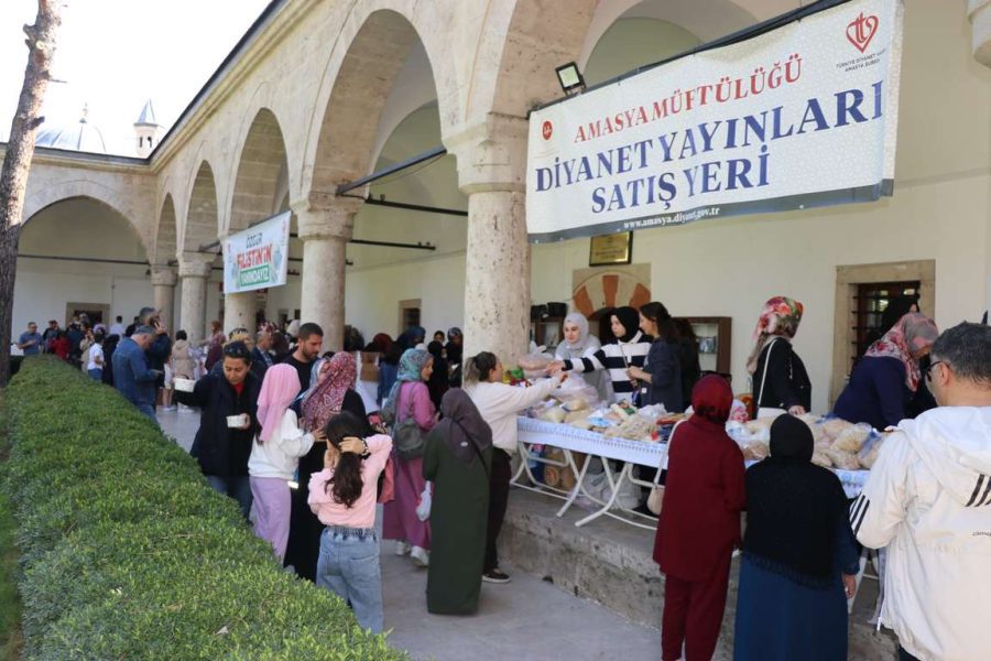 Amasya'da Filistin için hayır çarşısı açıldı, Filistin, Hayır Çarşısı,