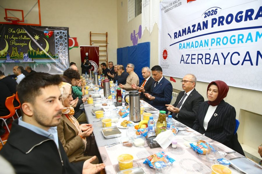 tdv-baku-turk-lisesinde-iftar-programi-duzenlendi, bakü türk lisesi, iftar programı, iftar