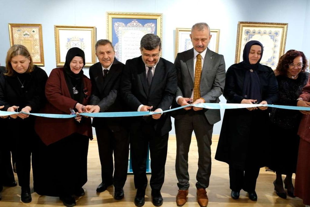 TDV KAGEM’in Gelenekli Türk İslam Sanatları Sergisi Başkent’te açıldı, islam sanatları, KAGEM, TDV Kadın Kolları, Kadın Kollar,sanat, sergi , islam sanatları sergisi