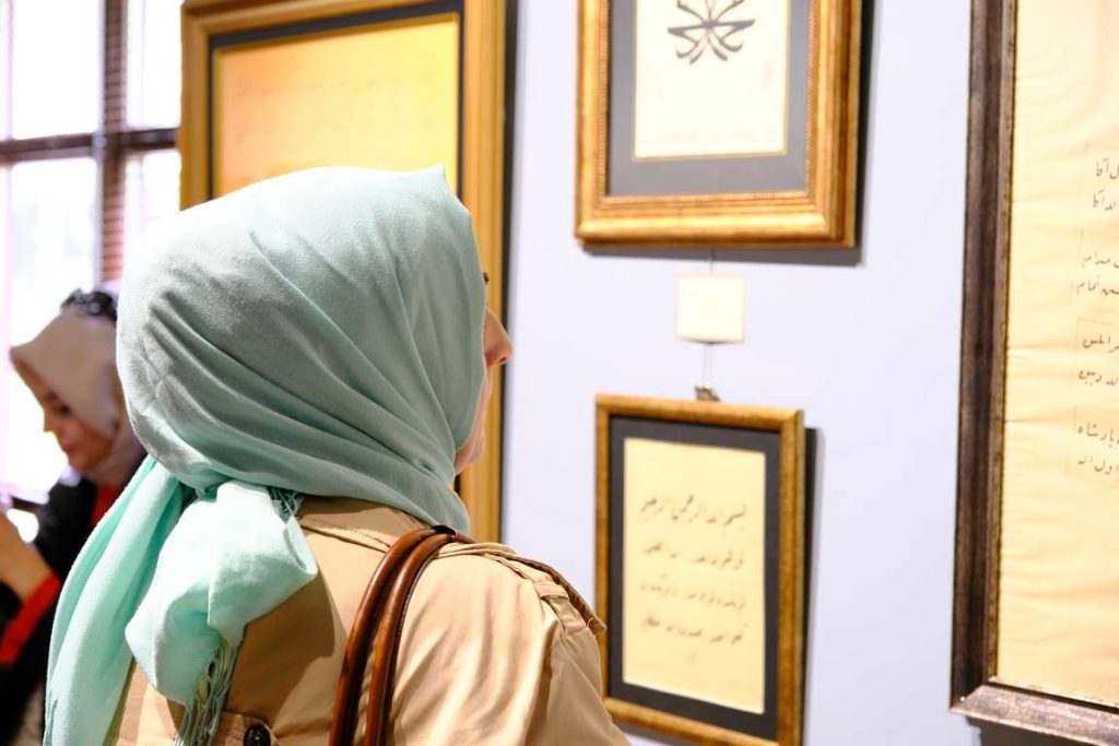 TDV KAGEM’in Gelenekli Türk İslam Sanatları Sergisi Başkent’te açıldı, islam sanatları, KAGEM, TDV Kadın Kolları, Kadın Kollar,sanat, sergi , islam sanatları sergisi