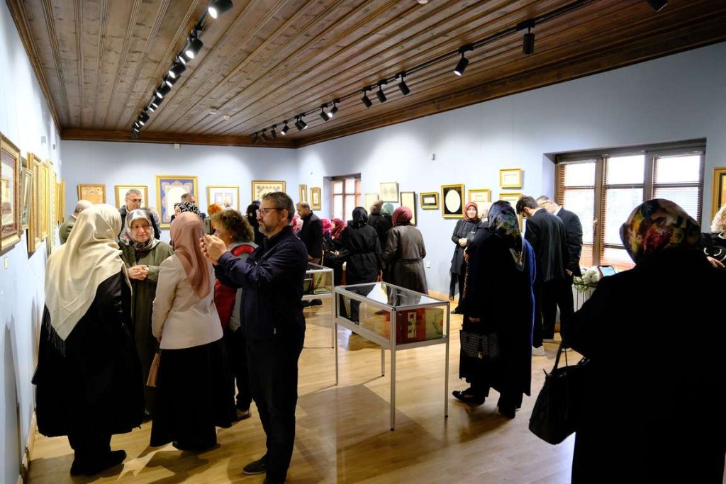 TDV KAGEM’in Gelenekli Türk İslam Sanatları Sergisi Başkent’te açıldı, islam sanatları, KAGEM, TDV Kadın Kolları, Kadın Kollar,sanat, sergi , islam sanatları sergisi